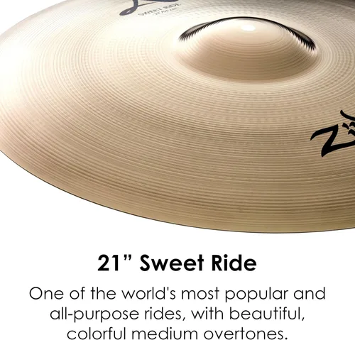 Miniatura 4 de Platillo Zildjian Serie A Sweet Ride - 21 InchBrilliant