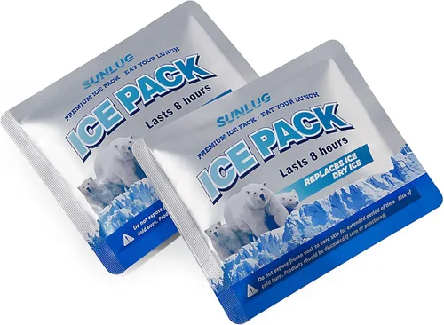 Paquetes de hielo para enfriadores, paquetes de hielo reutilizables para enfriadores, paquetes de congelador de larga duración para bolsa de