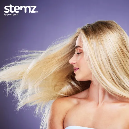 Miniatura 7 de Stemz - Estimulador de folículos pilosos para mujeres, alternativa natural al minoxidil y al aceite de crecimiento del cabello, péptidos de musgo