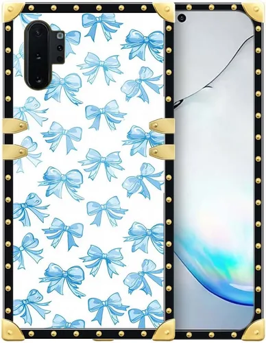 Miniatura 16 de Funda compatible con Samsung Galaxy Note 10 Plus, hermosa mariposa para mujeres y niñas, TPU suave a prueba de golpes, funda cuadrada protectora