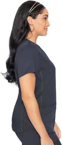 Miniatura 3 de Med Couture Touch - camisa de uniforme médico con cuello en V para mujer