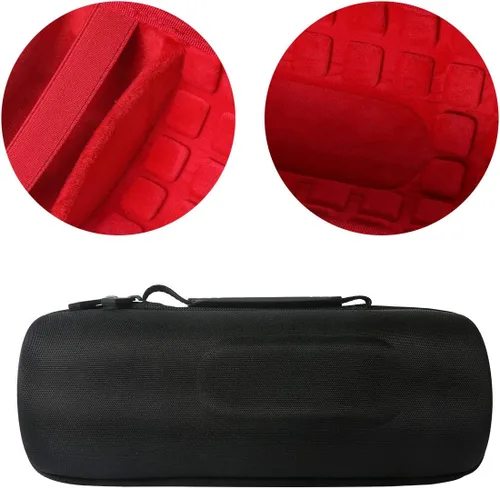Miniatura 4 de co2CREA Funda de viaje rígida de repuesto para altavoz Bluetooth impermeable JBL Charge 4 / Charge 5 (funda negra)