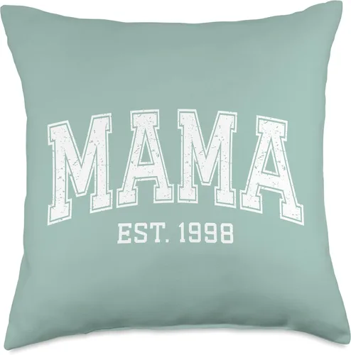 Miniatura 4 de Mama Est 1998 Custom Mom Personalized Mothers Day Customized Throw Pillow