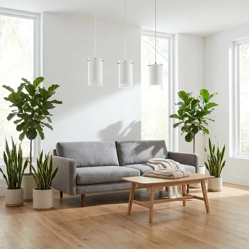 Miniatura 9 de AKEZON Lámpara Colgante de 3 Luces, Lámpara Colgante de Vidrio para Interior, Altura Ajustable, Acabado de Níquel Cepillado para Cocina y Comedor