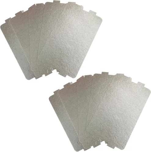 Miniatura 6 de 10 piezas de horno de microondas rebanada de mica, cubierta de guía de ondas, hoja de mica universal, parte de reparación de horno de microondas