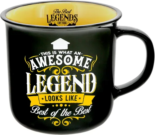 Miniatura 9 de Pavilion Gift Company - Dad The Legend - Taza de cerámica de 13 onzas, taza de café de doble cara, regalo del día del padre, 1 unidad, paquete de 1