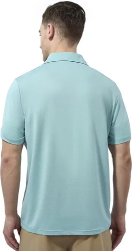 Miniatura 3 de marami Camisetas de golf para hombre, de secado rápido, ajustadas, de manga corta, transpirables, casuales, con bolsillo