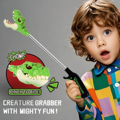 Miniatura 5 de DINOBROS Juguetes de dinosaurio para niños de 3 años en adelante Jurásico Dinosaurios T-Rex Grabber Toy Claw Robot Hand Snapper Dino Chomper Monster