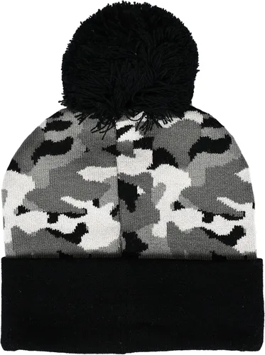 Miniatura 3 de Five Nights at Freddy's Character Heads - Gorro de camuflaje para jóvenes y guantes mágicos, Gris