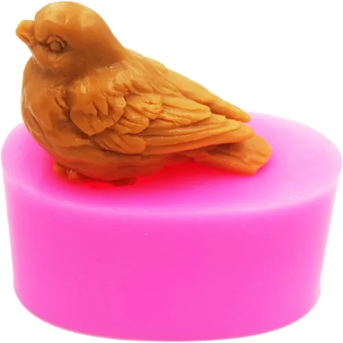 Miniatura 10 de Molde de pavo real S364 Craft Art Silicone Soap Molds Craft Molds DIY Moldes de vela hechos a mano