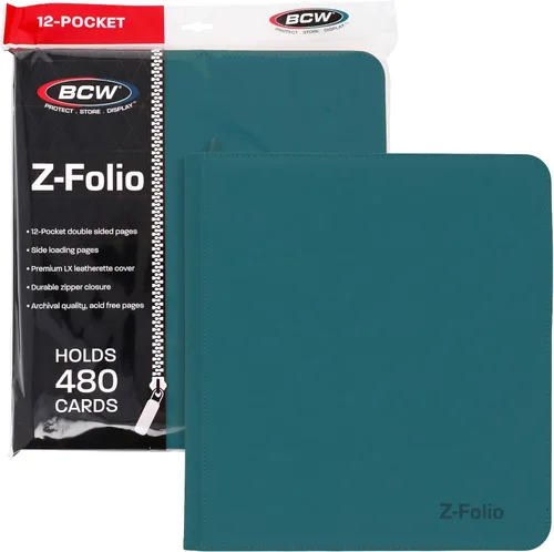 Miniatura 12 de álbumes para tarjetas coleccionables para 12 tarjetas Z-Folio LX, Negro
