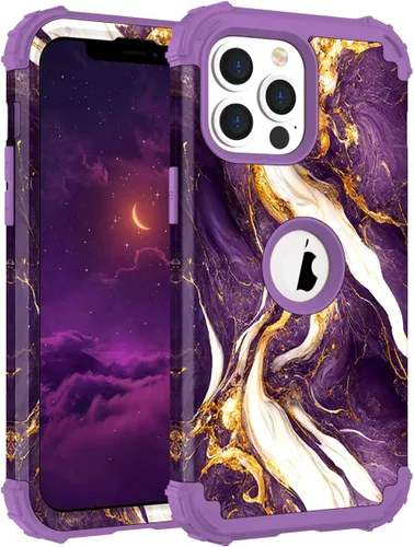 Miniatura 36 de Hocase Funda para iPhone SE 2022/2020, resistente a prueba de golpes, de plástico duro+goma de silicona, funda protectora híbrida para iPhone SE