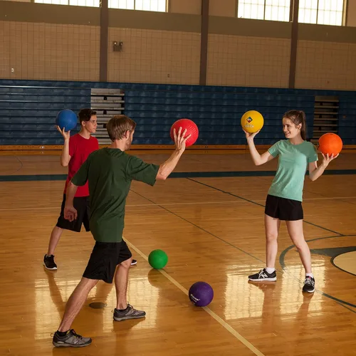 Miniatura 2 de Champion Sports Playground Ball – Durable High-Bounce Ball, Sizes 5", 6", 7", 10", 13" & 16" for Gym, Recess & Play