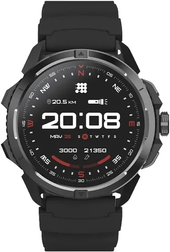 Miniatura 12 de Reloj inteligente resistente Cubitt Terra con GPS de doble banda, pantalla AMOLED de 1.48”, mapas sin conexión, VITA AI, entrenador AI, puntaje