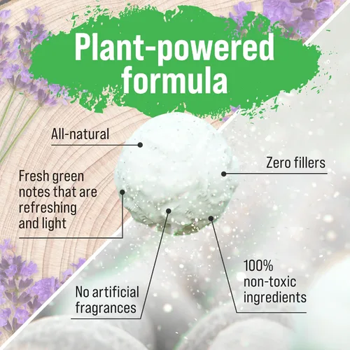 Miniatura 4 de Detergente para ropa Rockin' Green, Detergente en polvo para ropa a base de plantas, Detergente para ropa totalmente natural, Combate el olor vegano