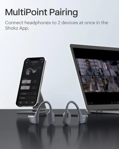 Miniatura 9 de SHOKZ OPENSWIM PRO Auriculares Bluetooth de conducción ósea de oído abierto, color gris