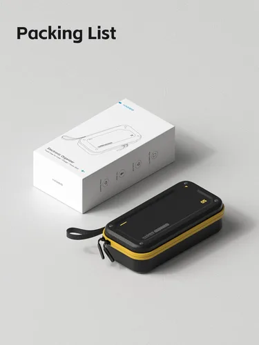 Miniatura 9 de Hagibis Organizador electrónico de viaje Bolsa de viaje EVA Hardshell PU bolsa de transporte portátil para mouse, cargador, cables, banco de Negro