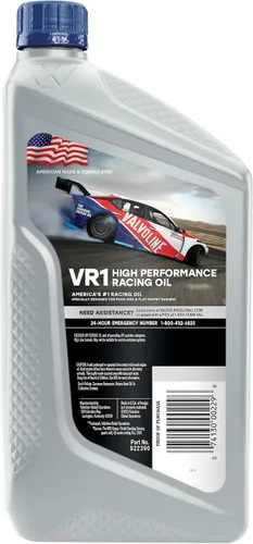 Miniatura 2 de Aceite para motor Valvoline VR1 Racing SAE 40 - 1 cuarto de galón