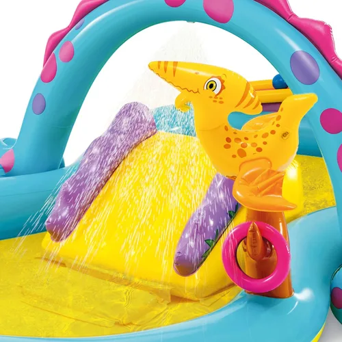 Miniatura 4 de Nueva tienda Intex Dinoland centro de juegos hinchable niños Piscina por amor Groenlandia