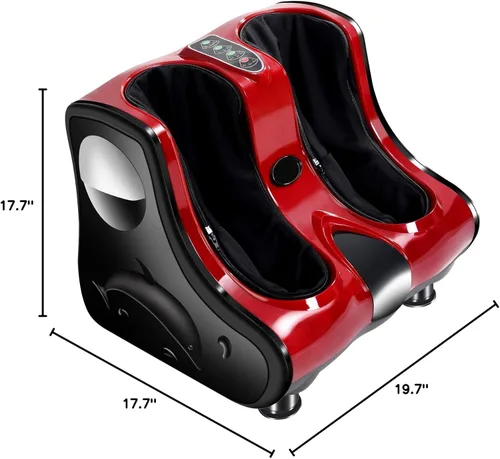 Miniatura 7 de ARLIME Masajeador de pies con calor, máquina de masaje de pies Shiatsu, modos de intensidad de 3 niveles, vibración de amasamiento profundo