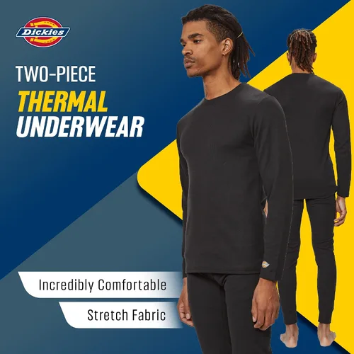 Miniatura 3 de Dickies Conjunto de ropa interior térmica para hombre, 2 piezas, capa base para clima frío para hombre