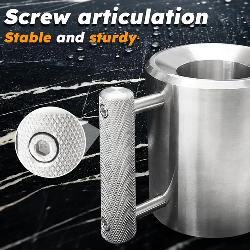 Miniatura 7 de Taza pesada de 18 libras y 10 onzas de acero inoxidable con mancuernas para ejercicio, taza de agua, súper pesada, entrenamiento de fitness