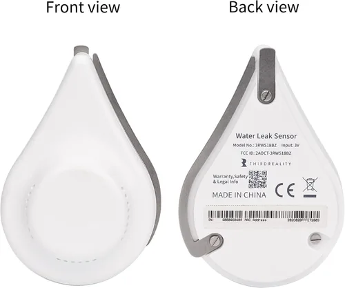 Miniatura 2 de THIRDREALITY Sensor de fuga de agua Zigbee con detección de goteo, alarma de 120dB, notificaciones de la aplicación habilitadas cuando funciona