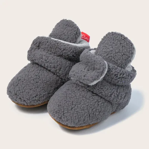 Miniatura 68 de Sawimlgy - Botines de algodón antideslizantes para recién nacido, con agarre, para cuna o para el invierno