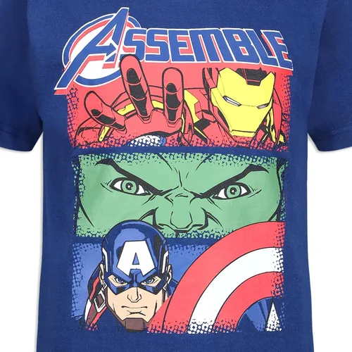 Miniatura 9 de Marvel Little Avengers - Juego de camiseta de manga corta para niño (4 unidades)