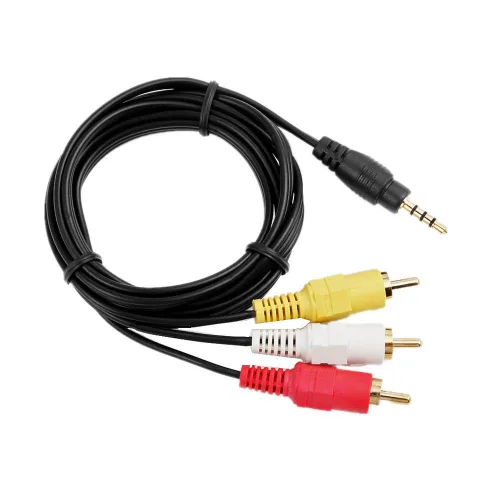 Miniatura 3 de MaxLLTo Cable de 0.138 in a RCA AV Out A/V TV Cable para Ematic 7" 9" 10" 11" 12" 14" Reproductores de DVD portátiles que tienen un conector