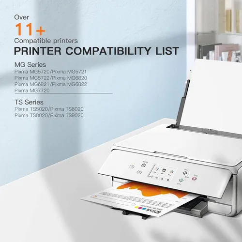 Miniatura 2 de PGI-270XL CLI-271XL - Paquete económico de 5 colores de repuesto para cartuchos de tinta Canon 270 271 XL para usar con MG5720 MG5721 MG5722 MG6820