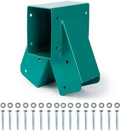 A-Frame Swing Set Soporte medio, Soporte de hardware de columpio de madera DIY, Piezas de equipo de patio de recreo, Verde