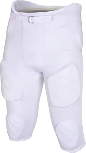 Exxact Sports Gladiator - Pantalones de fútbol integrados para hombre con almohadillas, pantalones de práctica de fútbol, pantalones de fútbol