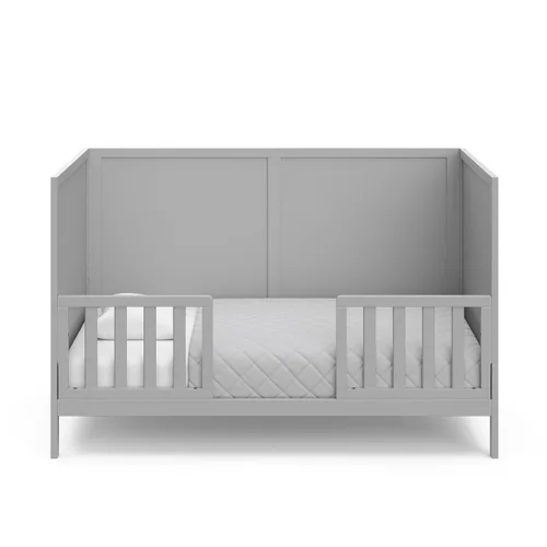 Miniatura 11 de Graco Theo Cuna convertible 3 en 1 para bebé, certificado GREENGUARD Gold, se convierte en cama y sofá cama para niños pequeños, se adapta a colchón