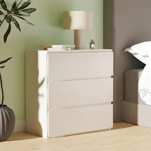 Miniatura 9 de woodtalks Cajonera apilable de 2 cajones, cómodas de almacenamiento multiusos para dormitorio, clóset, gabinete de almacenamiento para entrada
