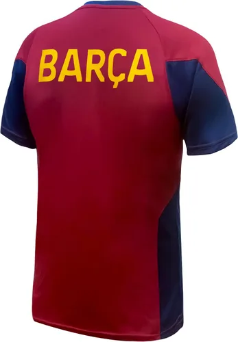 Miniatura 4 de Icon Sports Camiseta con licencia oficial del FC Barcelona para el Día del Juego, unisex para adultos Fcb101pf-borgoña