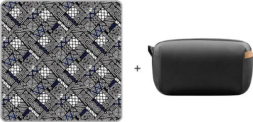 PGYTECH Funda protectora para lente de cámara + bolsa de accesorios técnicos Bolsa organizadora de electrónica, color negro
