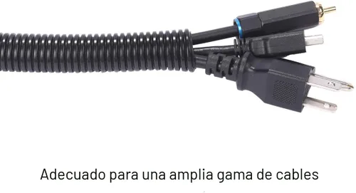 Miniatura 4 de Alex Tech 10 pies - Tubo de malla para cables dividida de 1/2 pulgada - Negro