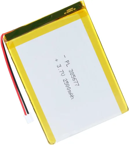 Miniatura 46 de 652030 Batería Lipo de 3.7V 350mAh 652030 Cargable Paquete de Batería de Polímero de Litio con Conector JST PH2.0mm para Dispositivo Electrónico