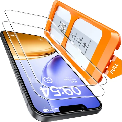 Miniatura 30 de TOCOL Protector de pantalla para Google Pixel 10 Pro XL 6.7 9H dureza grado militar inastillable HD vidrio templado para cobertura completa, fácil
