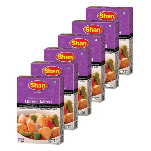 Miniatura 262 de Shan Korma Recipe and Seasoning Mix 1.76 oz (50g) - Spice Powder for Traditional Meat in Yogurt Sauce - Suitable for Vegetarians - Airtight Bag in a