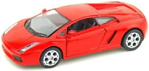 Miniatura 3 de KiNSMART - Lamborghini Gallardo - Coche deportivo de juguete de metal fundido a presión a escala 1:32 (4 juegos)