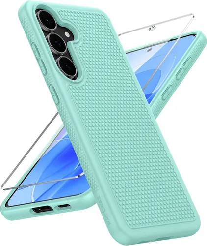 Miniatura 14 de FNTCASE Funda para teléfono Galaxy A14-5G: protección contra caídas de grado militar Samsung A14 5G, probada contra caídas de 14 pies, protector