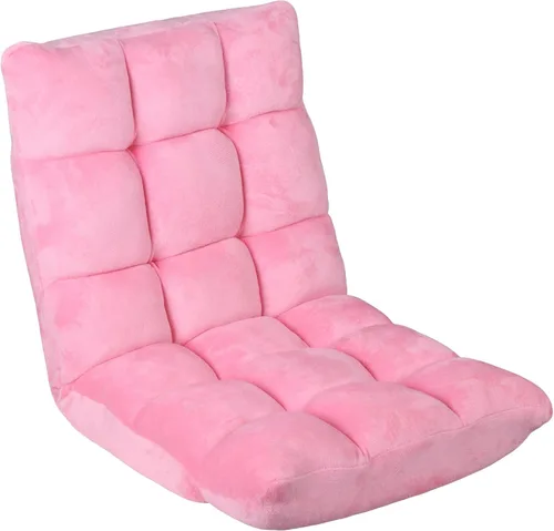Miniatura 9 de Nouva Silla de suelo ajustable de 14 posiciones, sofá cama plegable, cojín plegable, silla para videojuegos, puf, asiento de lectura para adultos
