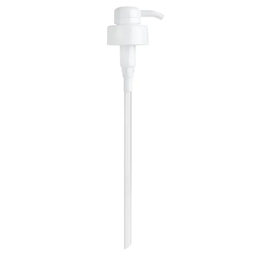 Joico - Bomba dispensadora de litro | Bomba de botella de champú y acondicionador | Dispensador de bloqueo giratorio transparente | Se adapta a