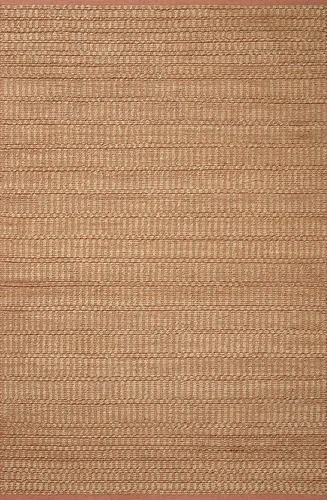 Miniatura 3 de Loloi Angela Rose Colton Collection CON-05 Natural/Clay 2'-0" x 3'-0", 0.38 pulgadas de altura, alfombra decorativa