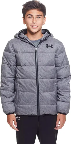 Miniatura 3 de Under Armour - Chaqueta acolchada Pronto para niño, peso medio, cierre de cremallera, repele el agua
