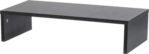 Miniatura 10 de IRIS USA Soporte organizador de monitor de PC moderno multiusos de 1 nivel con patas de metal, elevador ergonómico de escritorio y encimera