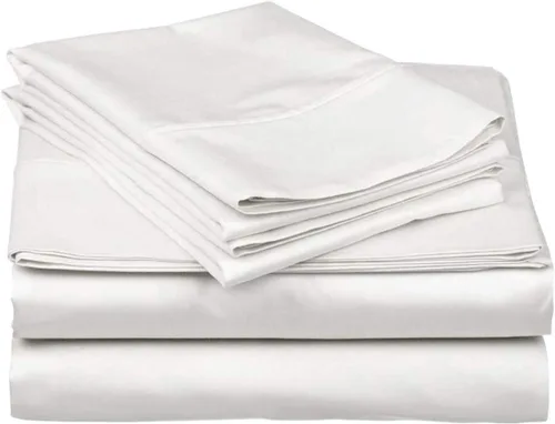 Miniatura 2 de Mattress-Homes RV Camper - Juego de sábanas 100% algodón suave de fibra larga, juego de 4 piezas, tamaño individual de 39 x 75 pulgadas, bolsillo