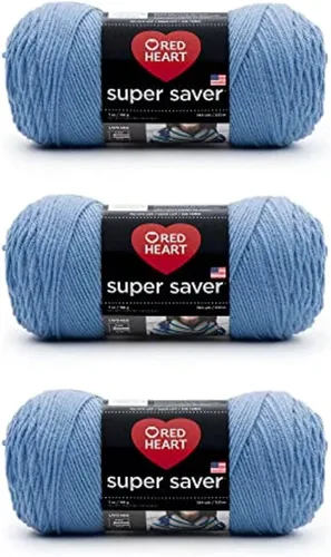 Miniatura 138 de Red Heart Hilo Super Saver, paquete de 3, estampado artístico, 3 unidades Estampado De Artista